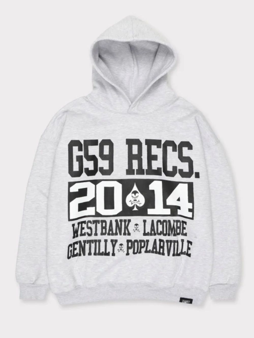 G59 Back Woods Hoodie in Heather Grey